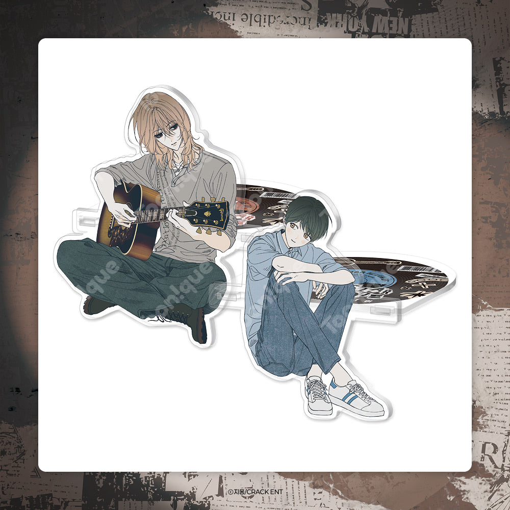[pre-order][Toonique Cafe] Rockstar Never Die : Desk Sitting Acrylic Stand