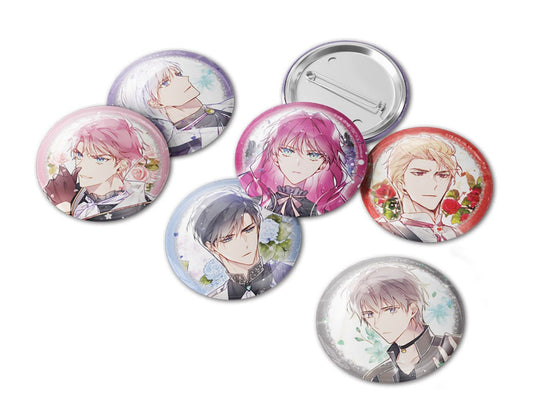[collaboration cafe] Death Is The Only Ending For The Villain : can badge(random)