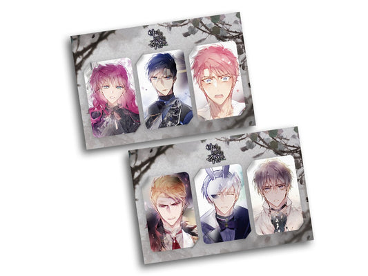 [last one][collaboration cafe] Villains Are Destined to Die : 3 lenticular photo cards