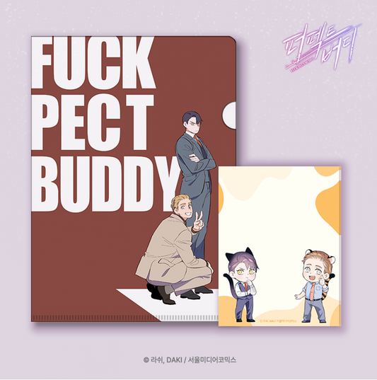 Fuck-Pect Buddy : A5 L holder & Memo Pad