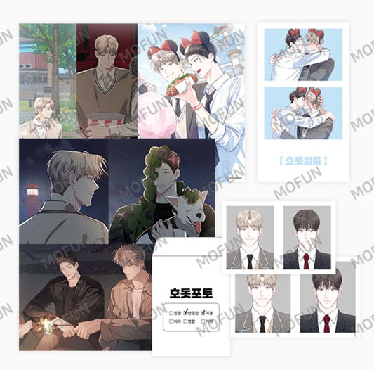 [in stock][collaboration cafe]Between the Lines : date photo set