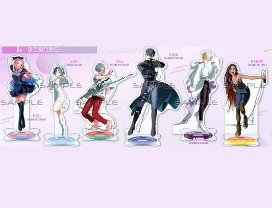 [pre-order][ALIEN STAGE TOP 6 FAIR] ALIEN STAGE : Acrylic Stand