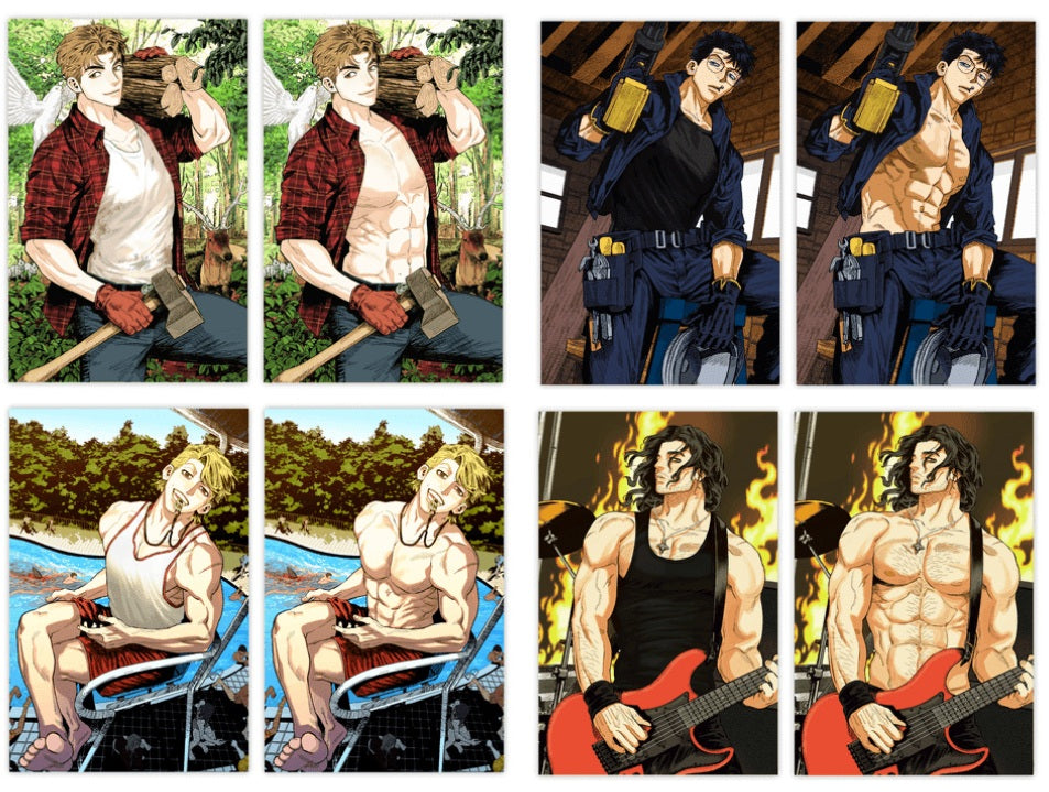 [pre-order] Killer Crush : Lenticular Postcard