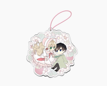 [pre-order] The Viridescent Tiara : Acrylic Keyring