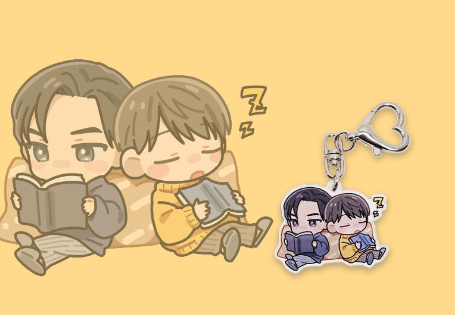 [collaboration cafe] No Moral : Acrylic Keyring