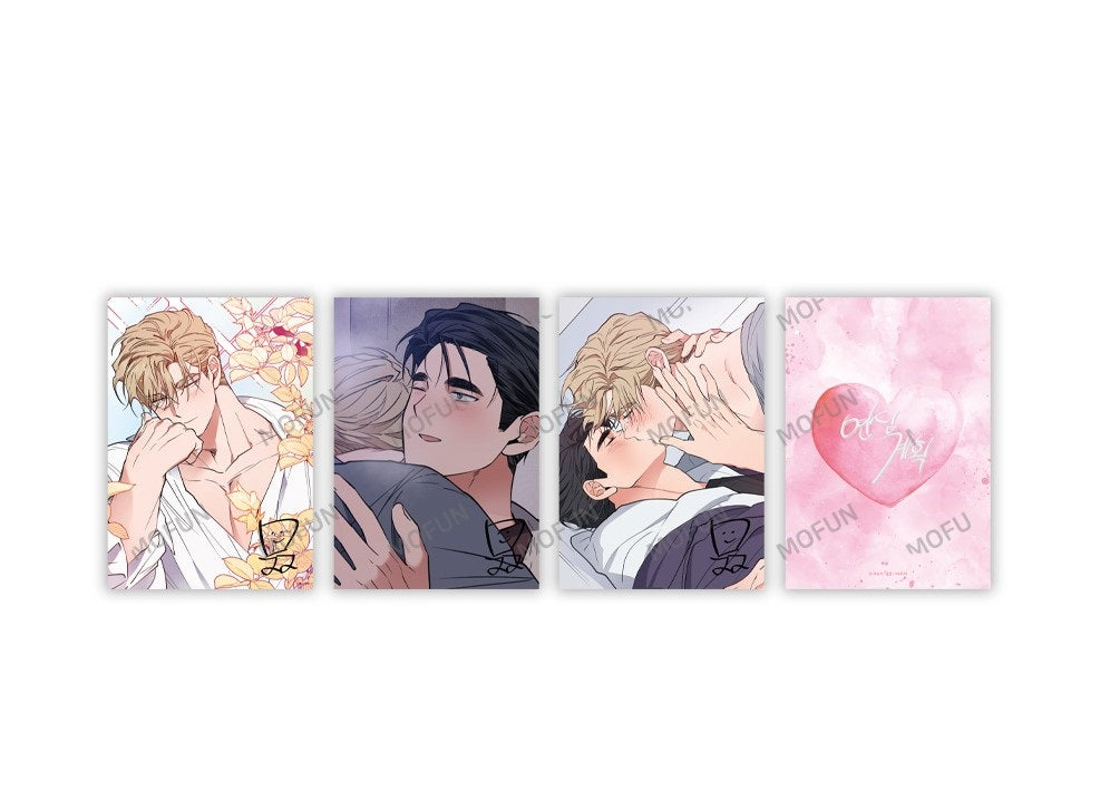 [in stock] Author Ma Jeung Ji : [Love Plan] illustration art board