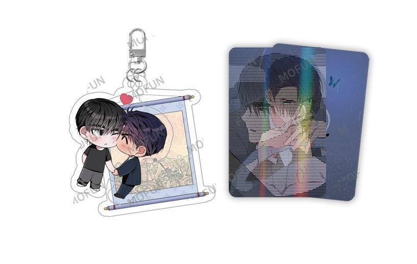 [pre-order][cafe event] Author Ma Jeung Ji : [Dawn of the Dragon] Keyring + lenticular Photo card