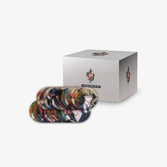 [pre-order][BOMTOON POP-UP][10th Anni. Home Party][SAHWA] Theme Can Badge Complete Set