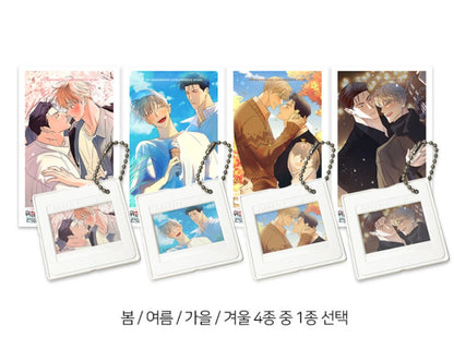 [collaboration cafe] The Dangerous Convenience Store : 4 Seasons Keyring Set