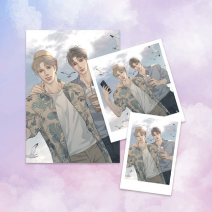 I'll be here for you : polaroid photo Set