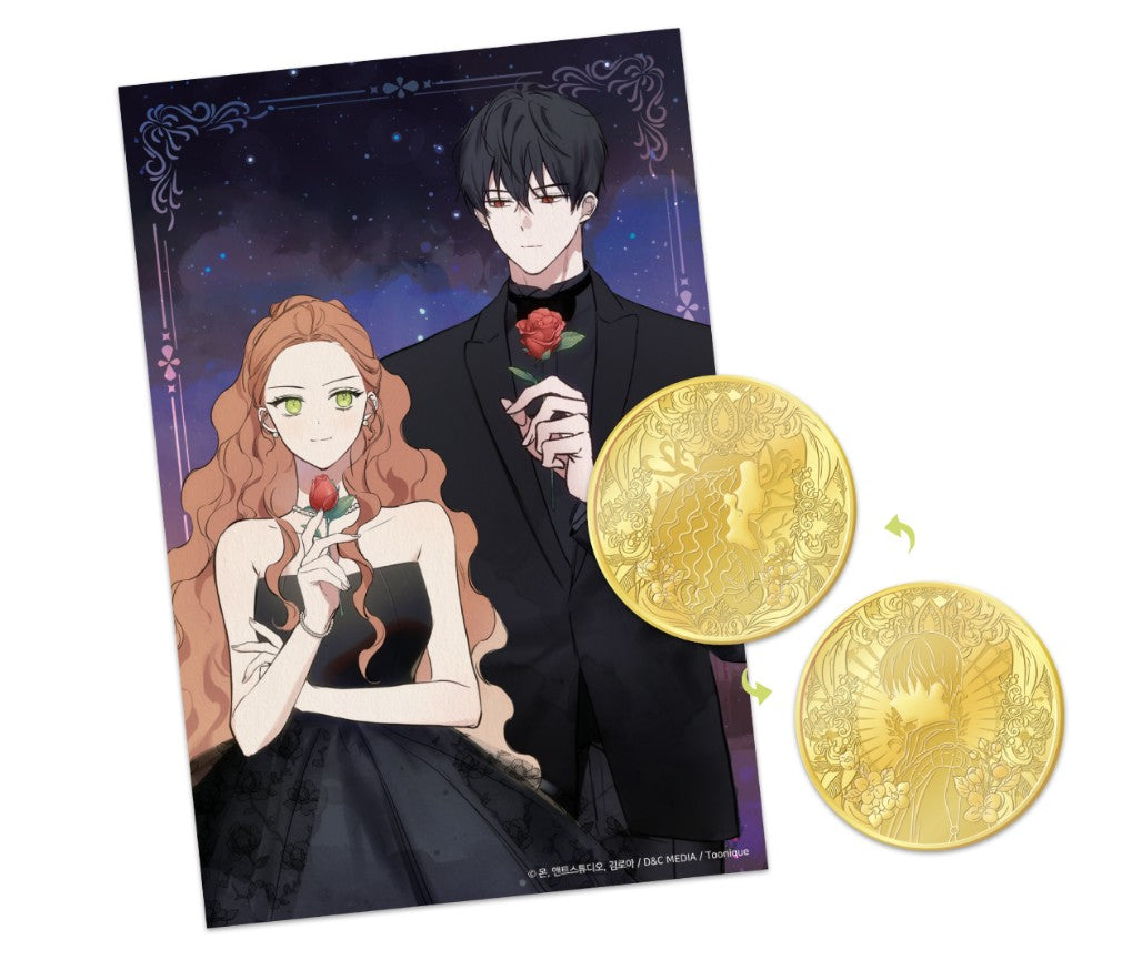 [Collaboration cafe] I Shall Master This Family : Florentia & Perez gold coin