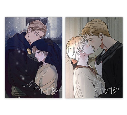 [collaboration cafe] Beyond Together 2nd : ANTIDOTE : Illustration art board set(2p)