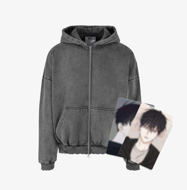 Low Tide in Twilight : Euihyun'S Hoodie Zip-Up