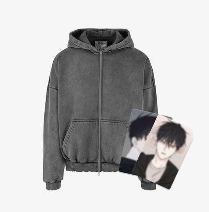 Low Tide in Twilight : Euihyun'S Hoodie Zip-Up