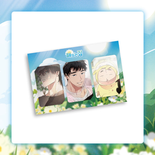 [collaboration cafe] Our Sunny Days : Lenticular photocard set