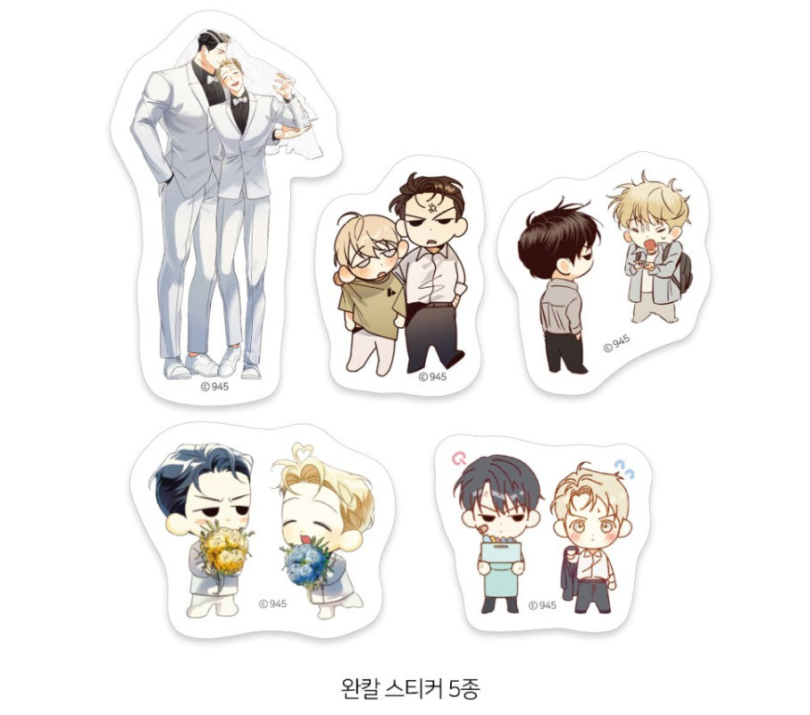 [collaboration cafe] The Dangerous Convenience Store : Seal Stcker Set