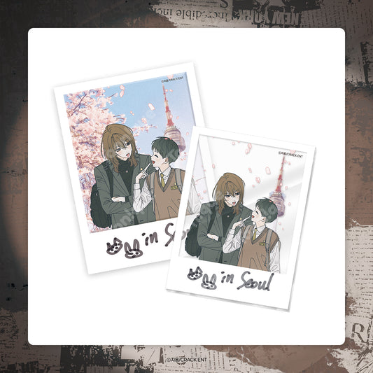 [pre-order][Toonique Cafe] Rockstar Never Die : Acrylic Card Set(Seoul ver.)