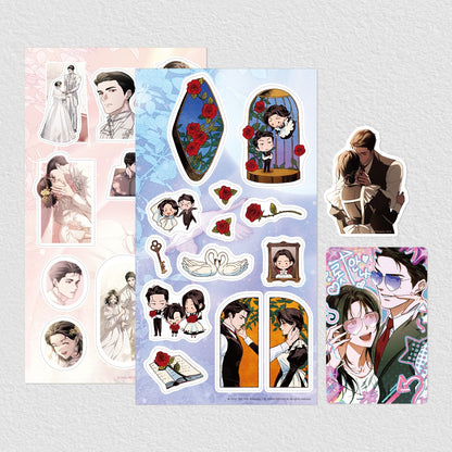 Swan's Grave : Removable Sticker