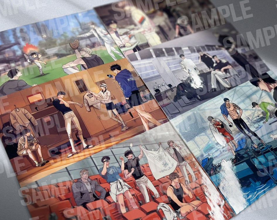 [pre-order] TEAM LEZHIN : Crossover Athletes' Village Snapshot(Zoom in / Zoom out)