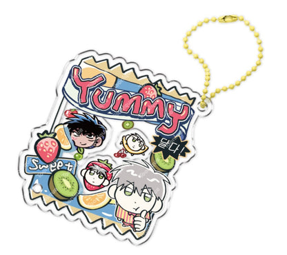 [collaboration cafe] Kill Me if You Can : Acrylic Shaker Keyring