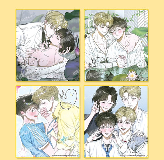 [pre-order] Pond Where Flowers Fall : Illustration Art Board(random)