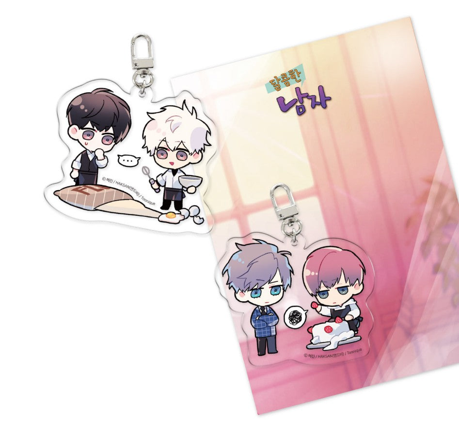 [1 available][collaboration cafe] The Sweetest Man : acrylic keyring