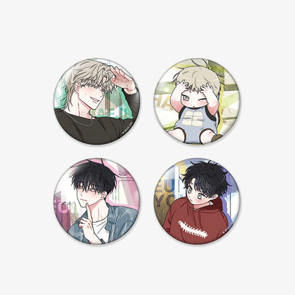 Low Tide in Twilight : Can Badge Set