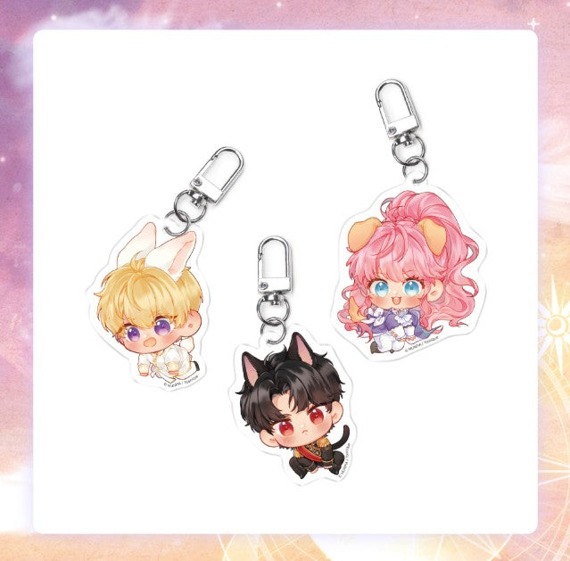 [collaboration cafe] When the Third Wheel Strikes Back : Acrylic Keyring