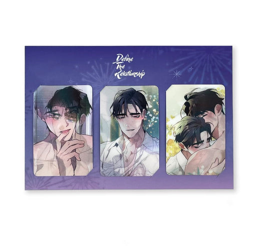 [in stock] Define The Relationship : Lenticular Photo card set