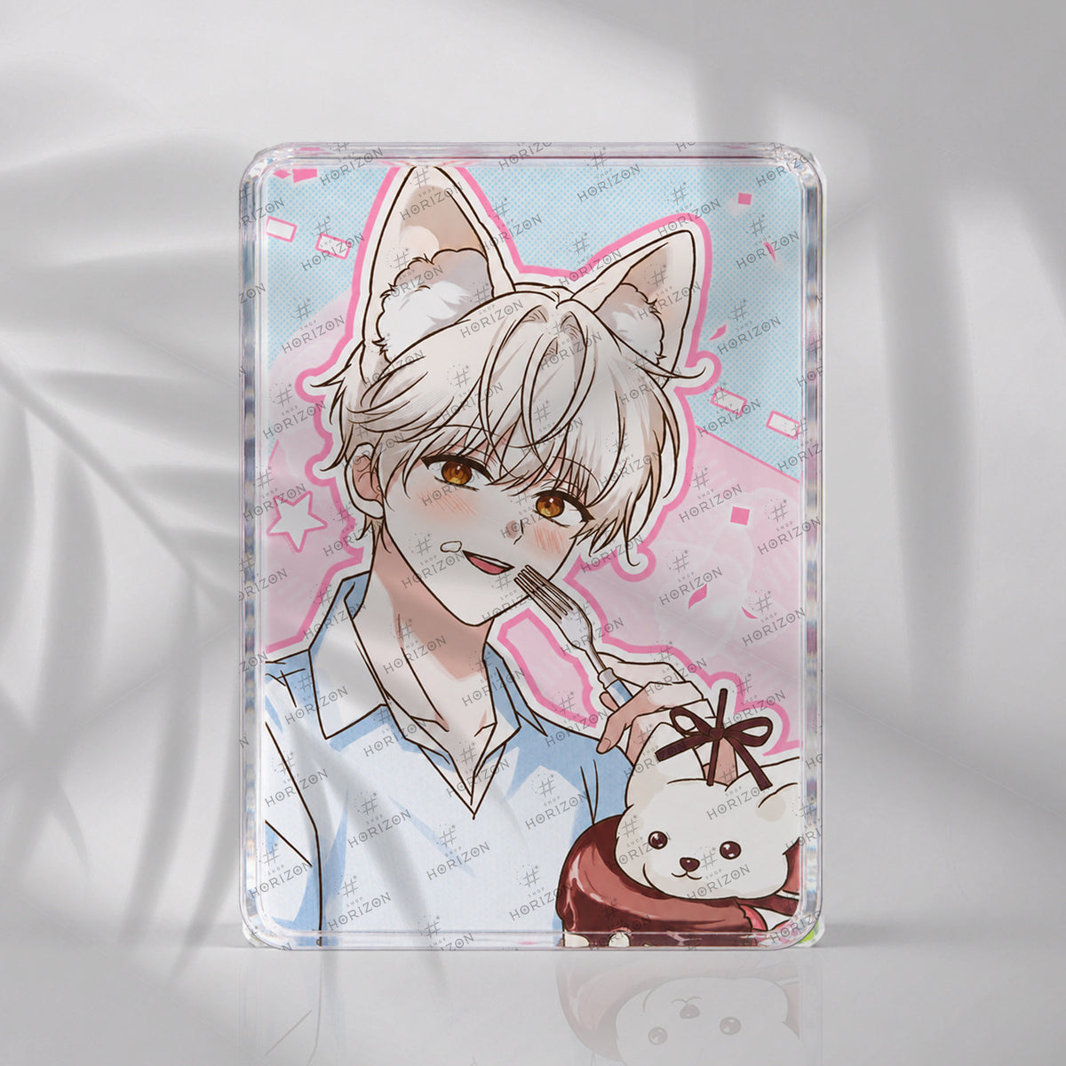 [pre-order] The Fox's Love Refresher : Happy Birthday to Flynn Acrylic Block