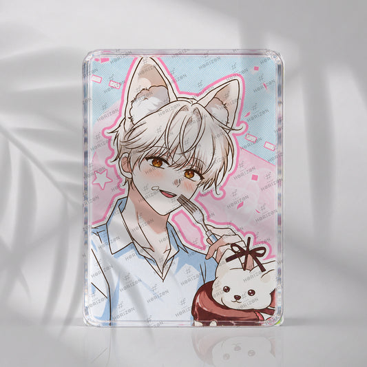 [pre-order] The Fox's Love Refresher : Happy Birthday to Flynn Acrylic Block