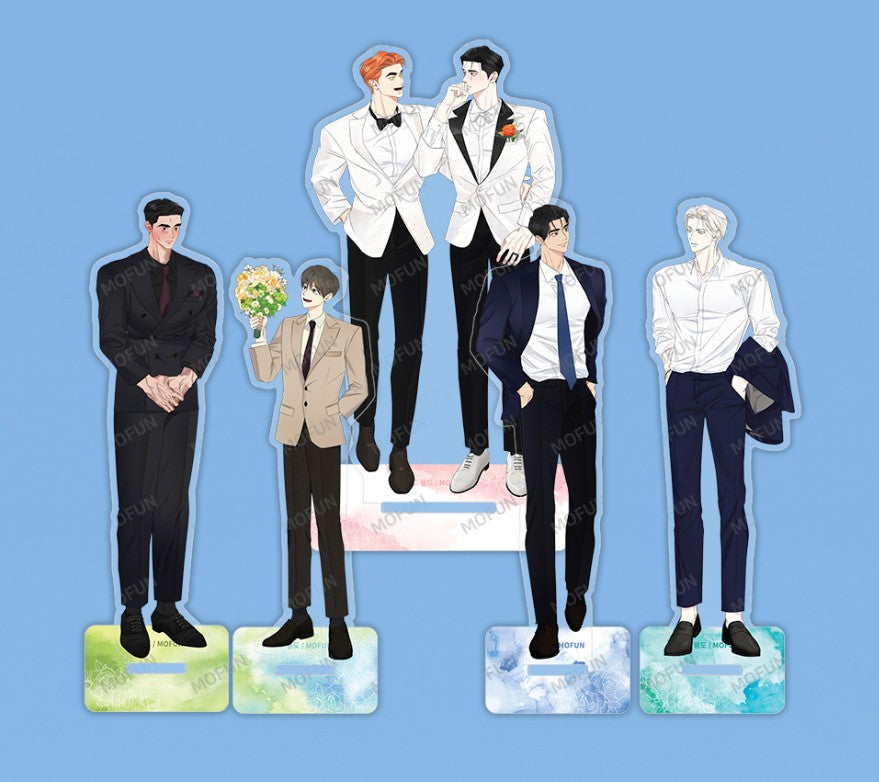 [out of stock][collaboration cafe] Topsy-Turvy : Acrylic Stand, 5 Designs