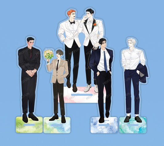[pre-order][collaboration cafe] Topsy-Turvy : Acrylic Stand, 5 Designs