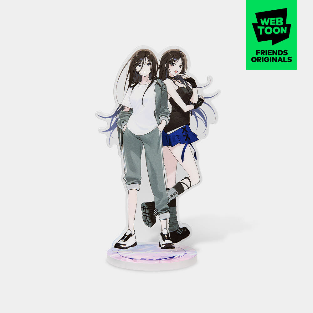 [Pre-order][webtoon friends originals] Today's Han Yo-il is a Woman : LD Acrylic Stand
