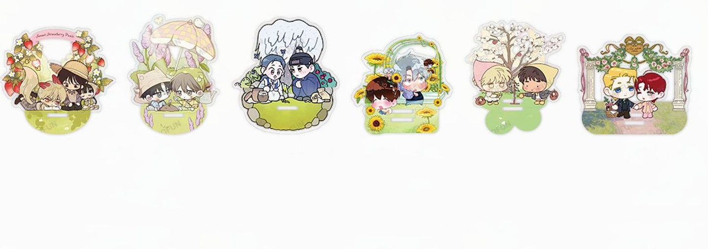 [Mofun Collaboration Studio ON]Invitation from the Secret Garden : Mini flower bed Acrylic Stand