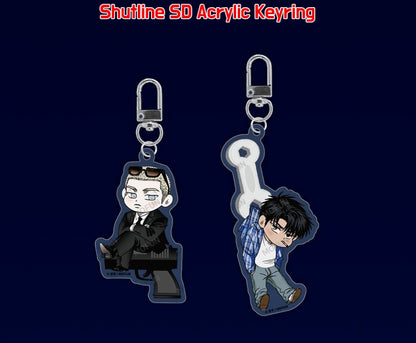 [pre-order][collaboration cafe] SHUTLINE : SD Acrylic Keyring