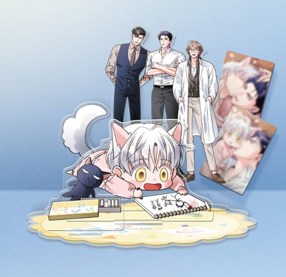 You are so lovely : Wagging tail acrylic stand