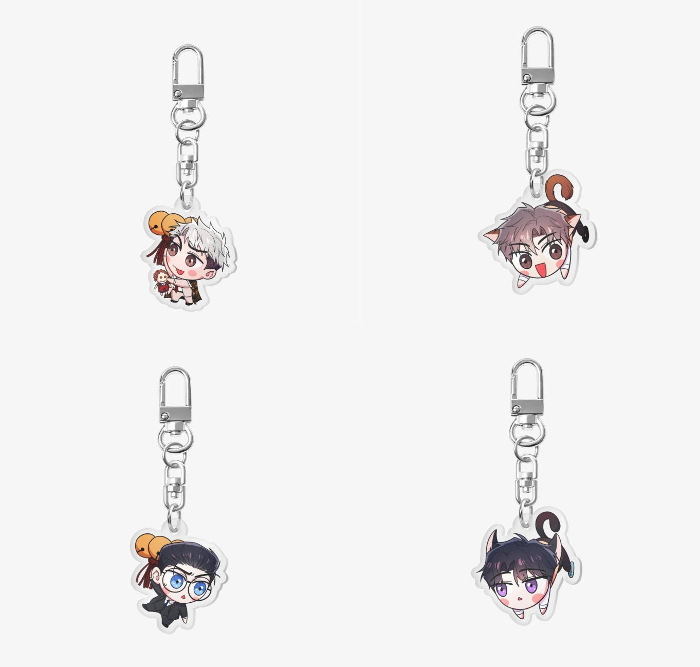 [pre-order] Spooky? Sour, Sweet? : Acrylic Keyring