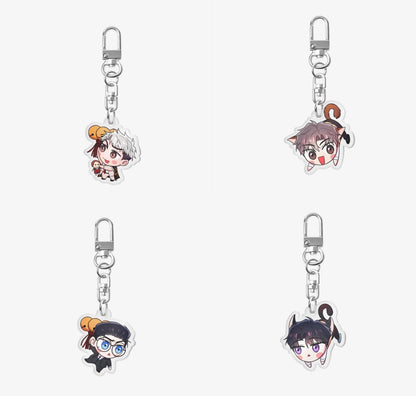 [pre-order] Spooky? Sour, Sweet? : Acrylic Keyring