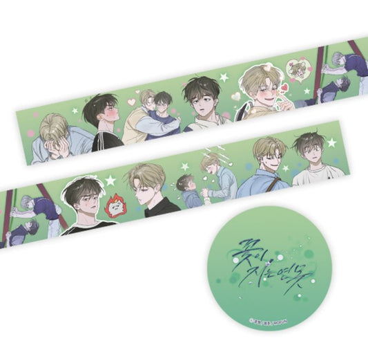 [collaboration cafe] Pond Where Flowers Fall : Glitter Tape Roll