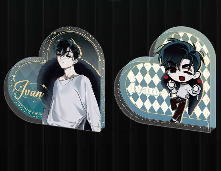 ALIEN STAGE : IVAN act.IV Heart Acrylic Block