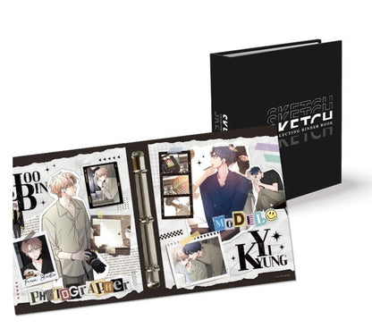 'Sketch' : Collection Card Binder + 2 lenticular photo card