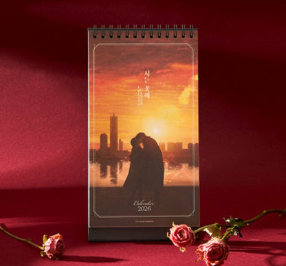 Tears on a Withered Flower : 2026 Desk Calendar