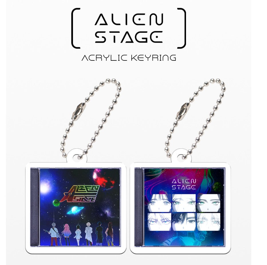 Alien Stage : acrylic keyring by VIVINOS