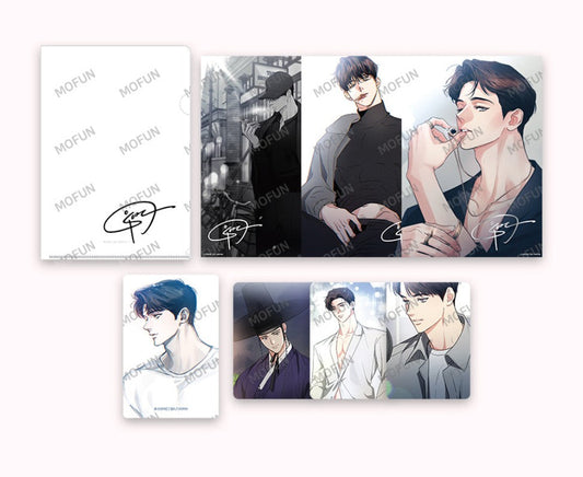 [pre-order][collaboration cafe] Love History Caused by Willful Negligence : Lee Woo-yeon set