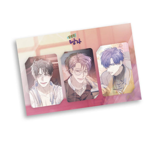 [Ready to Ship] [collaboration cafe] The Sweetest Man : lenticular photo card set