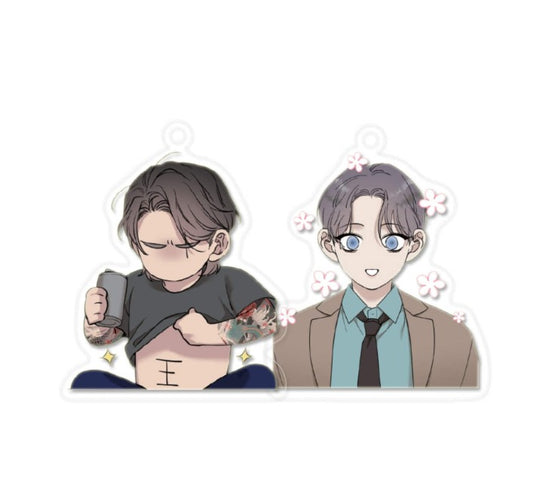 [pre-order] Miscreants and Mayhem : Acrylic Keyring