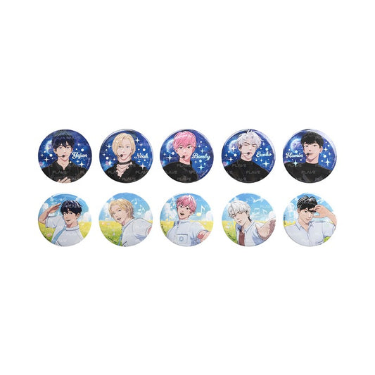 [pre-order][collaboration cafe] PLAVE : Hologram Can badges(random)