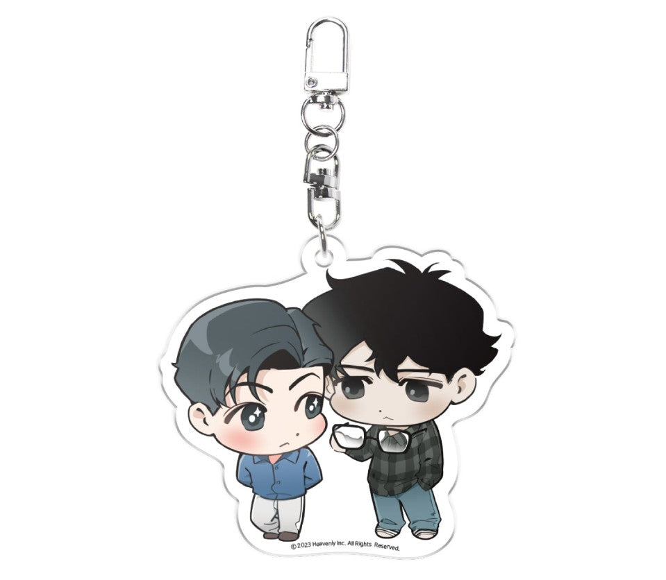 [collaboration cafe] Heavenly Hotel : Campus Conspiracy Theory Acrylic Keyring