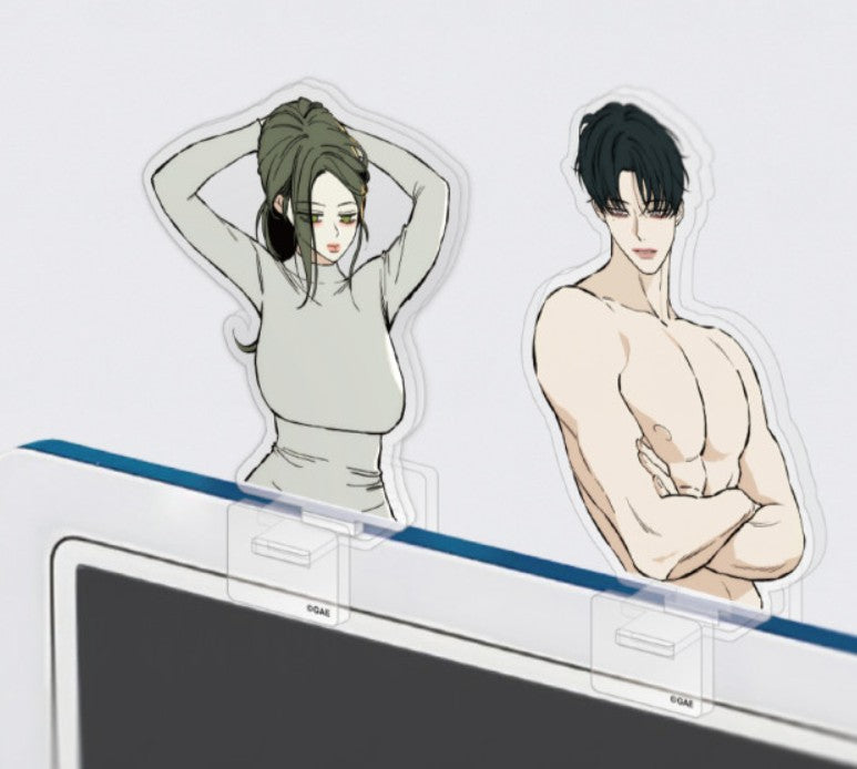 [pre-order] Tears on a Withered Flower : Acrylic Monitor Stand